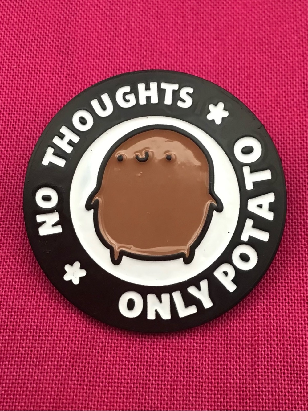 Potato Enamel Pin